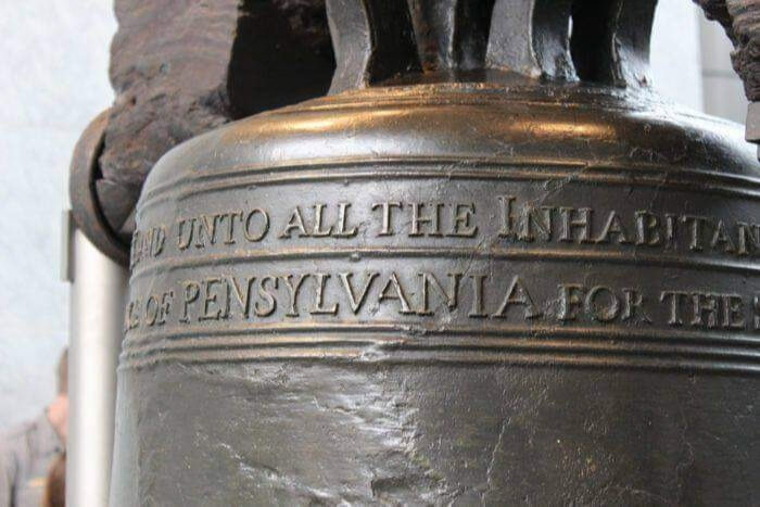 The Liberty Bell philadelphia pa