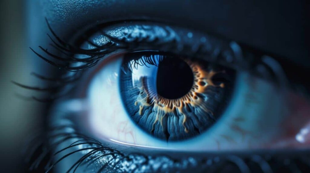 Biometric Security Iris Scanning