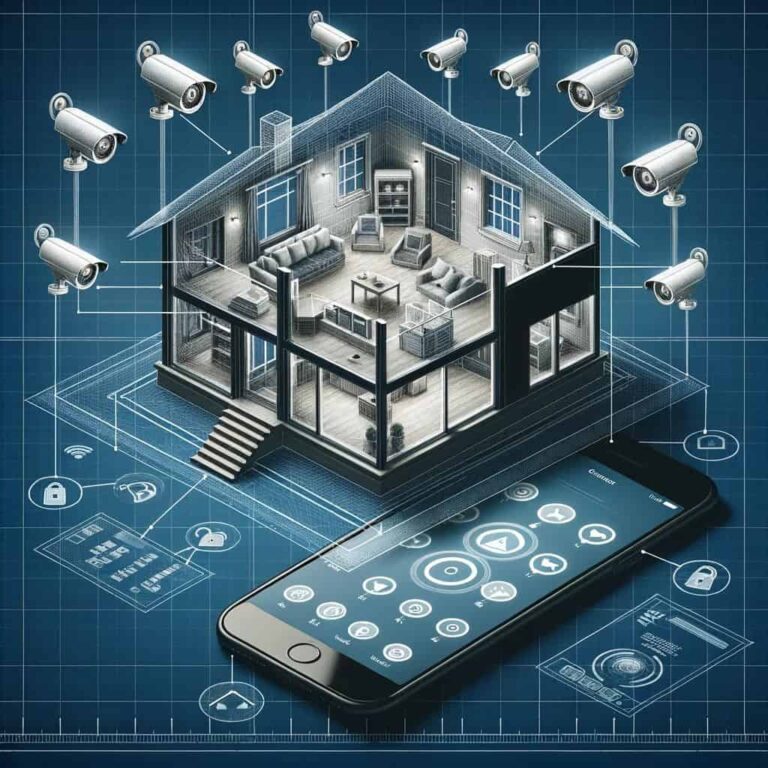 Optimizing Security Coverage: Multi-Level Home Camera Setup